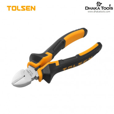 TOLSEN 6" Diagonal Cutting Pliers, 6 inch, 160mm TPR Handle Model: 10003
