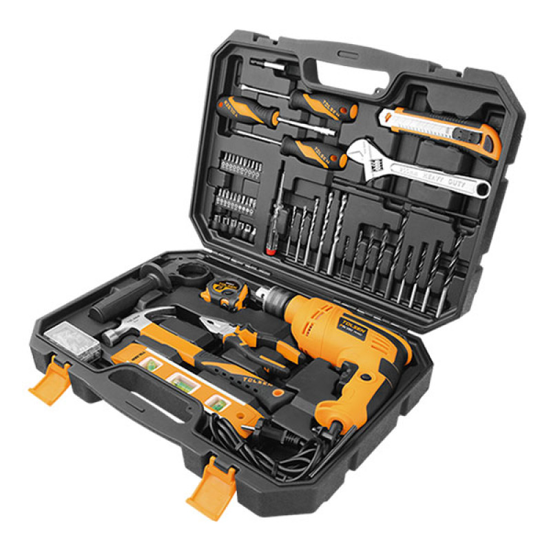 TOLSEN 95 PCS Household Tool Set Complete Home Repair Toolkit 79685