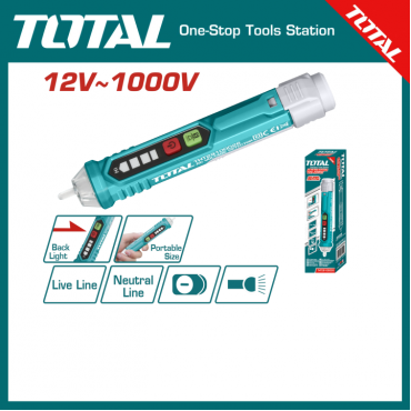 TOTAL Non-contact AC Voltage Detector ( 12V~1000V )  THT29100026 