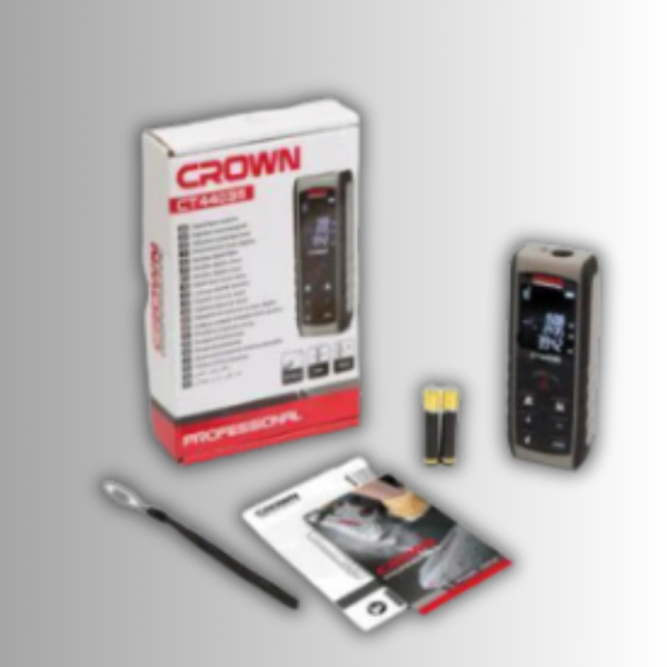 TOLSEN 35176 Digital Laser Distance Meter, 0.2-60M Range, ±2.0mm Accuracy, 20 Data Memory, Industrial Grade Measuring Tool, Model: 35176