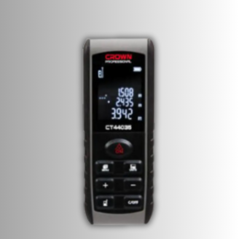 TOLSEN 35176 Digital Laser Distance Meter, 0.2-60M Range, ±2.0mm Accuracy, 20 Data Memory, Industrial Grade Measuring Tool, Model: 35176