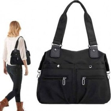 New Large Capacity women shoulder bag ( Black )