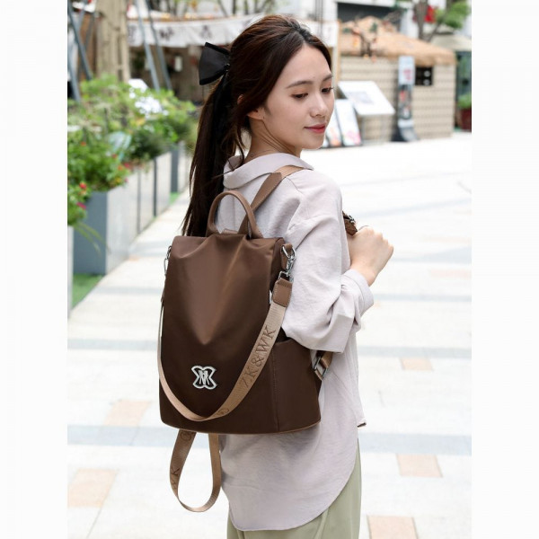Women Large Capacity Outdoor Tote Bag ( coffee / brown )