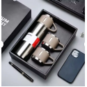 Vacuum Flask Set (Silver)