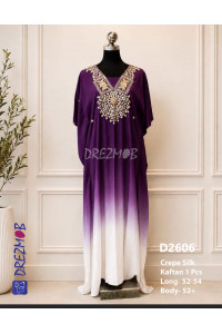 D2606 Kaftan 1Pcs...