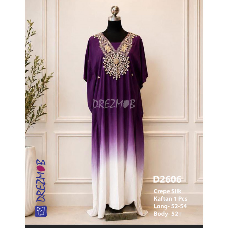 D2606 Kaftan 1Pcs