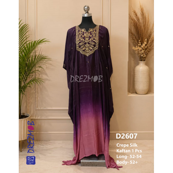 D2607 Kaftan 1Pcs