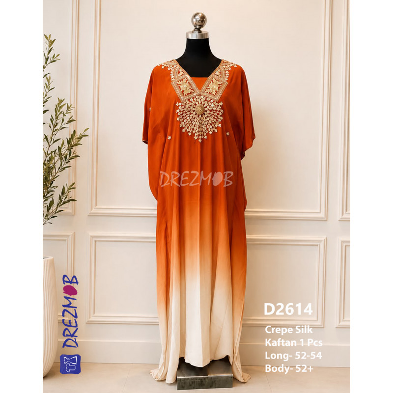 D2614 Kaftan 1Pcs