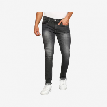 Men Slim Mid Rise Je...