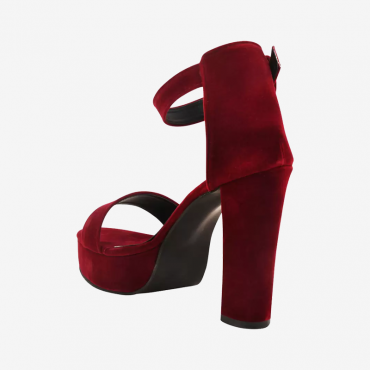 Women Red Heels Sandal