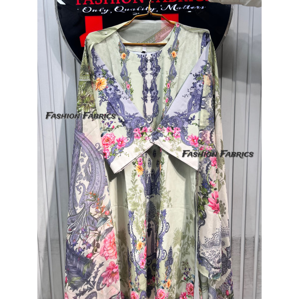 Premium Digital Print Dress