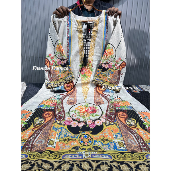 Premium Digital Print Dress