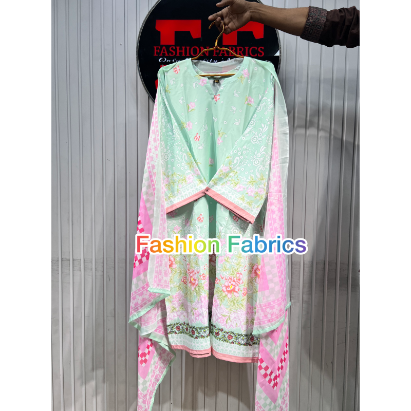 Premium Digital Print Dress