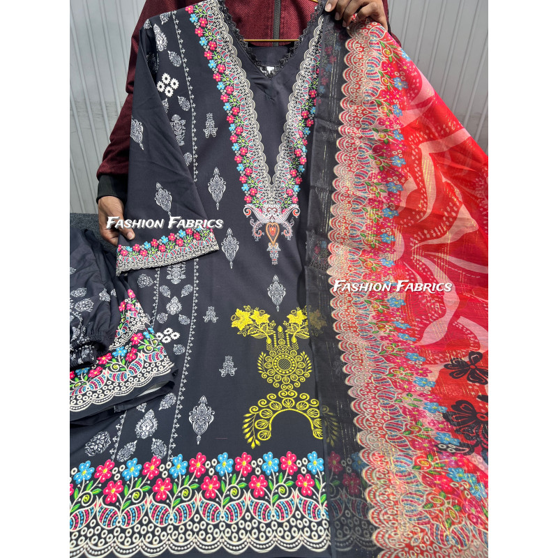 Premium Digital Print Dress