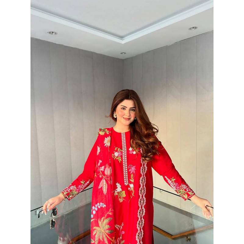 Premium Digital Print Dress