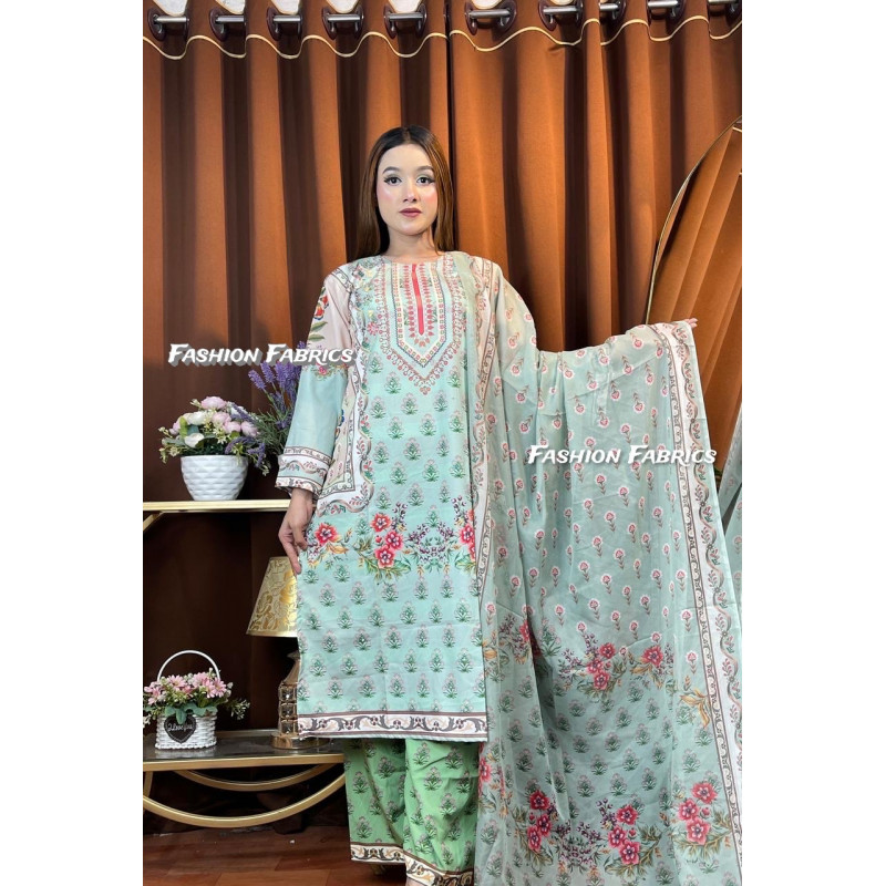 Premium Digital Print Dress