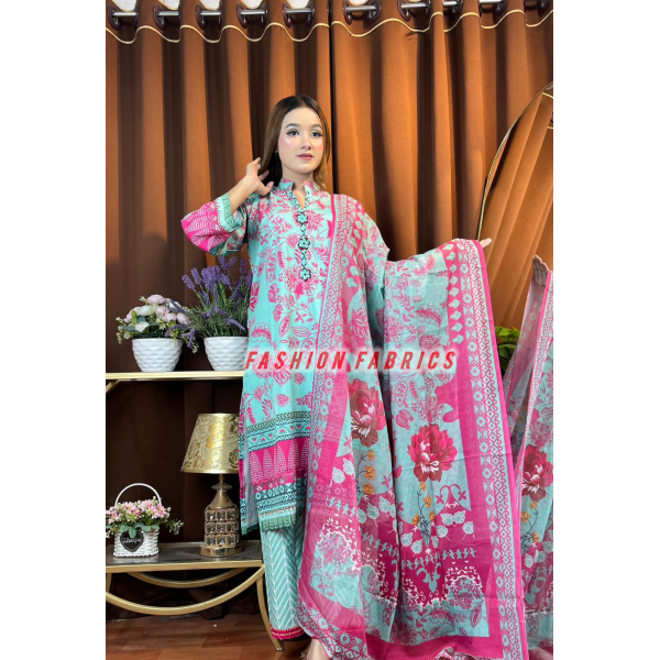 Premium Digital Print Dress
