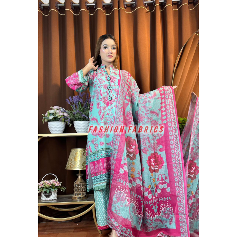 Premium Digital Print Dress