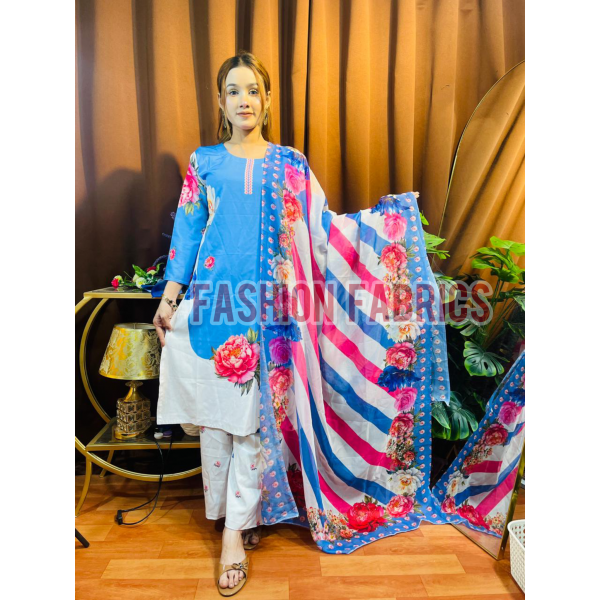 Premium Digital Print Dress