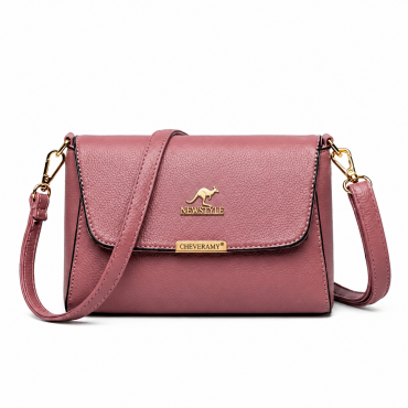 New Style Kangaroo Shoulder Bag with Adjustable Strap (Purple)