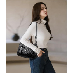 New Crossbody vintage bag  (Black)