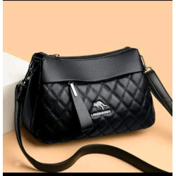 New Crossbody vintage bag  (Black)