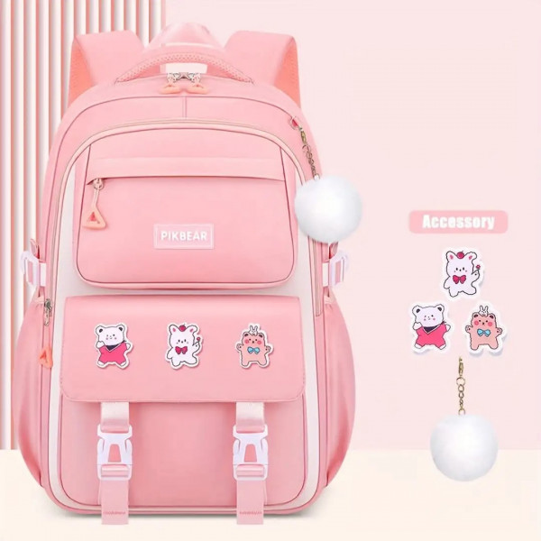 Academy Style Doll  School & Travel Backpack (Pink)