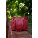 Signature Classic shoulder women's tote bags ( Meroon) 