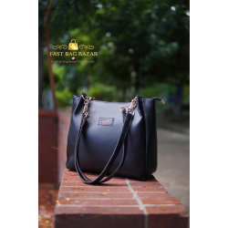 Signature Classic shoulder women's tote bags ( Black) 
