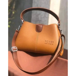 Foxer Casual Tote Handbag (Brown)