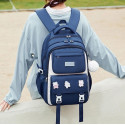 Academy Style Doll  School & Travel Backpack (Navy Blue)