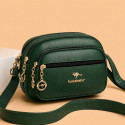Kangaroo stylish 5 gippper Bag (Green)