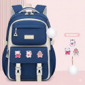 Academy Style Doll  School & Travel Backpack (Navy Blue)