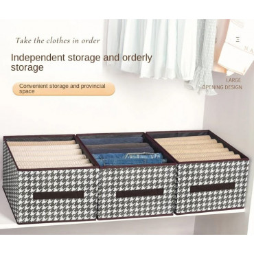 Printed Cloth Storage BOX (3 pics)
