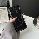 Hollow Snake Plating Poly Carbonate Phone Case for iPhone