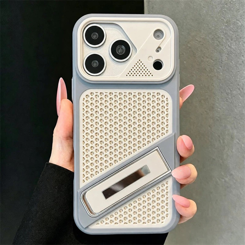 Premium Air Flow Rugged Kickstand Protective Case for iPhone