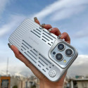Premium Fragrance Heat Dissipation Case for iPhone 11 to 16 Pro Max, Black & Silver Color Available