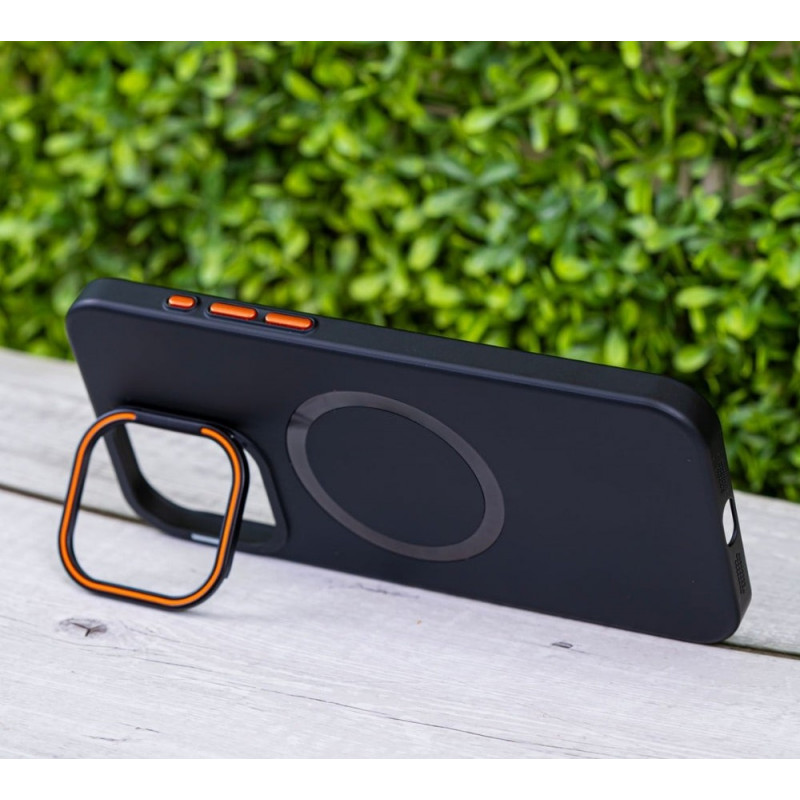 Luxury Frosted Magnetic iphone Case With Free Lense Protector!