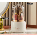360° Rotating Portable Makeup Brushes Holder
