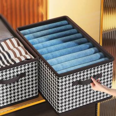  Printed Cloth Organizer Box