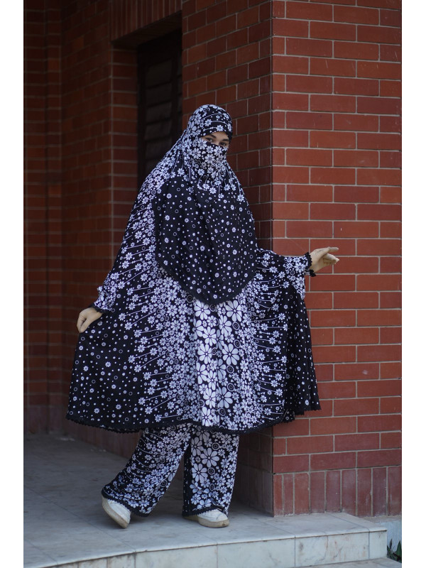 Khimar With Plazu Co...