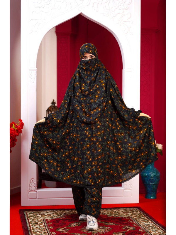 Khimar With Plazu Co...