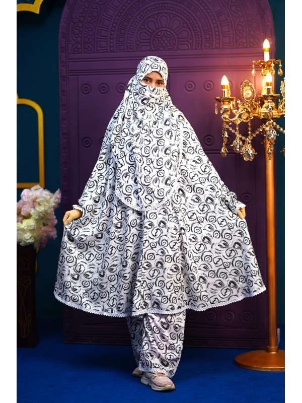 Khimar With Plazu Co...