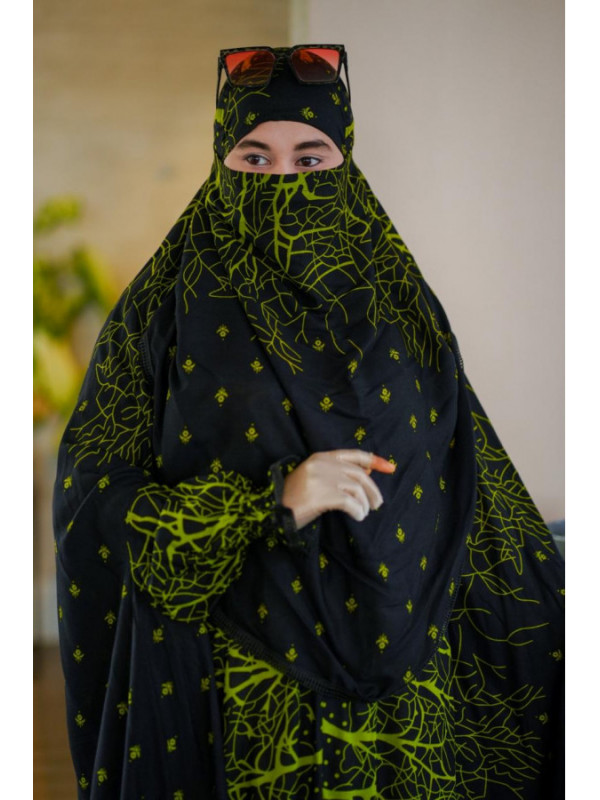 Khimar With Plazu Co...