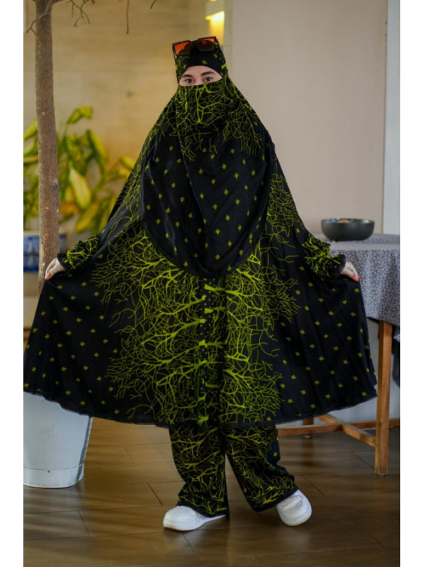 Khimar With Plazu Co...