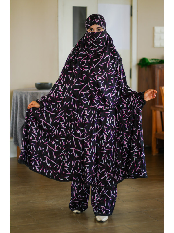 Khimar With Plazu Co...