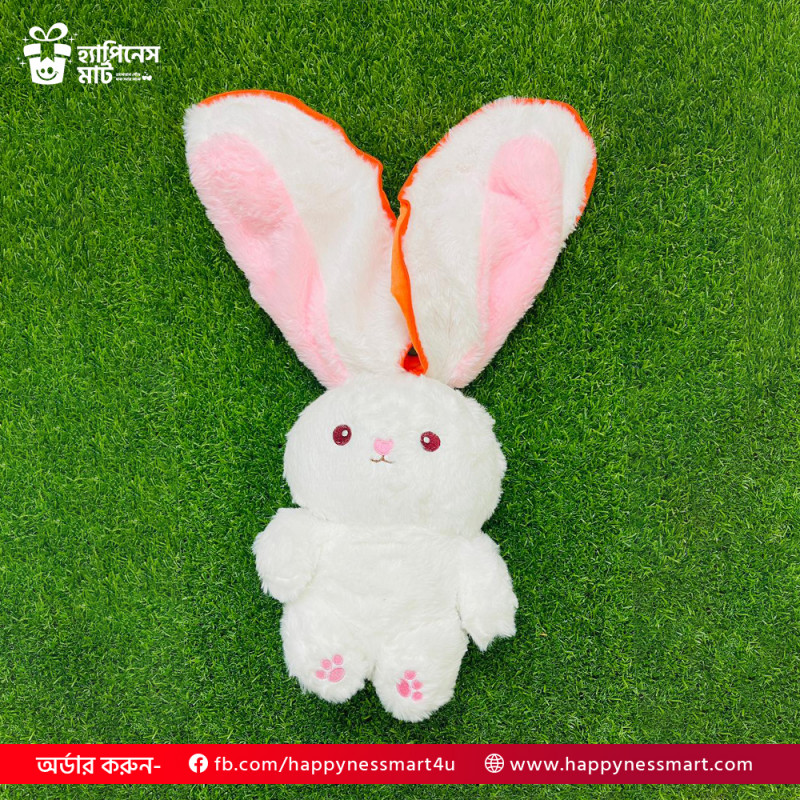 Surprised Carrot Bunny Doll
