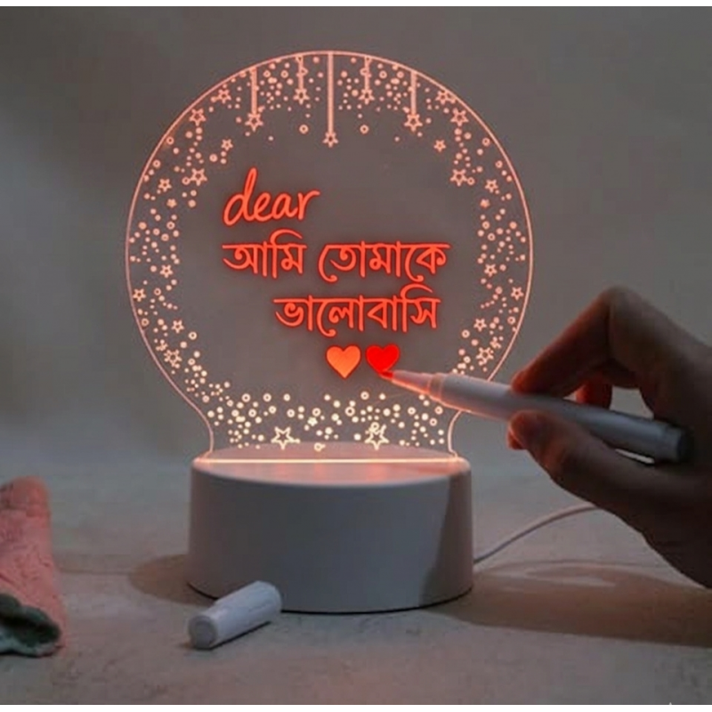 Remote & Touch Control RGB 3D Illusion Light 
