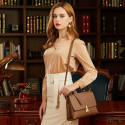 Elegant Minimalist Genuine Leather Style Versatile Crossbody & Shoulder Handbag