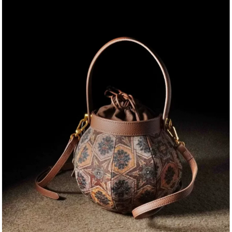 New Chinese Style Intangible Cultural Heritage Song Brocade Lantern Bag 2026 